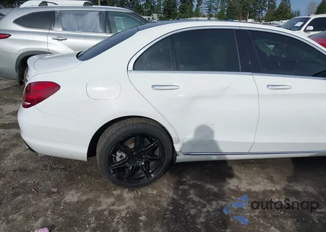 2017 Mercedes-Benz C 300 4Matic from USA, damaged, VIN 55SWF4KB3HU221277